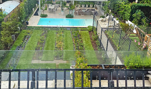Exklusiv #Provisionsfrei# Neubau Dachgeschoss Wohnung vollmöbliert mit Dachterrase