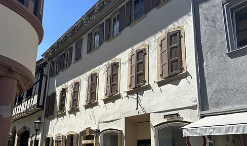 Traumhaftes Wohnen am Marktplatz: kernsanierte 4-Zimmer-Wohnung mit Kaminofen & Gartennutzung
