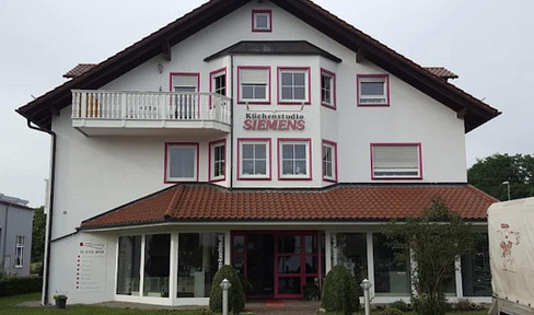 For rent: exhibition spaces, office spaces, and storage spaces.