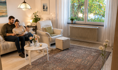 Lichtdurchflutete 4-Zimmer-Wohnung im Herzen vom Paulusviertel mit Balkon und Gartennutzung