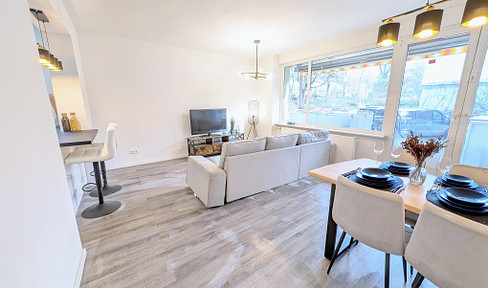 Renovierte Terassen-Wohnung in begehrter Lage Zehlendorf - sofort bezugsfrei, ohne Provision