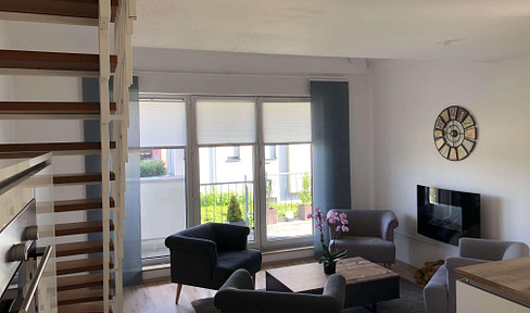 Attractive 2-room maisonette apartment in Mainz-Bretzenheim.