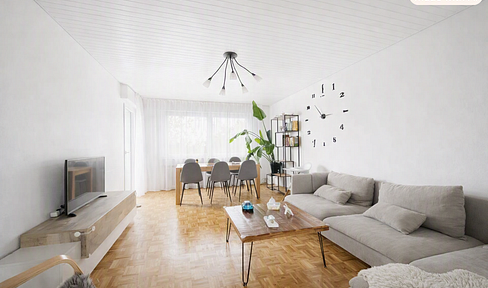 Erstbezug nach Sanierung - 3 Zimmer-Wohnung mit Sonnenbalkon