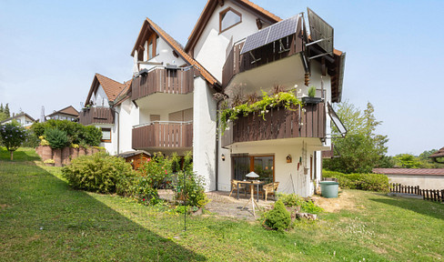 3,5-Zimmer-Wohnung mit großer Sonnenterrasse + Garten