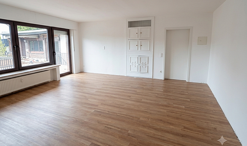 Großzügige 2-Zimmer-Erdgeschosswohnung mit eigener Terrasse, Garten & Garage in Duisburg-Baerl