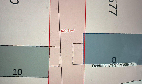 COLOGNE-WEIDEN; BUILDING PLOT INCLUDING BUILDING PERMIT; 5 APARTMENTS; UNDERGROUND PARKING SPACES.