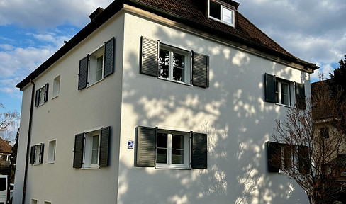 Sanierte 3,5-Zimmer Wohnung 95m2 Villen-/Gartenkolonie Haidhausen mit großem Garten (940 m2)