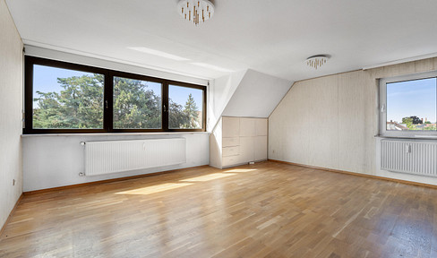 3-Zimmer-DG + ausgebauter Spitzboden mit Maisonette-Potenzial +++ provisionsfrei +++