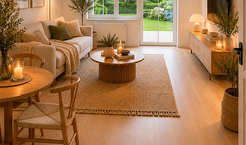 Newly renovated: 2-room ground floor apartment with terrace, located near Büsum.