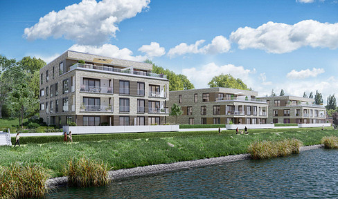 Exclusive 3-room ground-floor apartment with a water view, located in the heart of Lübeck.