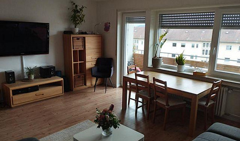 Beautiful apartment with a large balcony, located in a residential area.