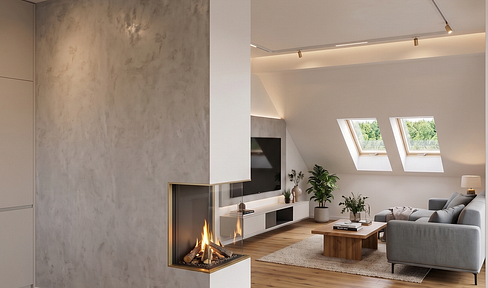 New construction highlight in Spandau: Available for first occupancy, air-conditioned, with fitted kitchen & balcony.