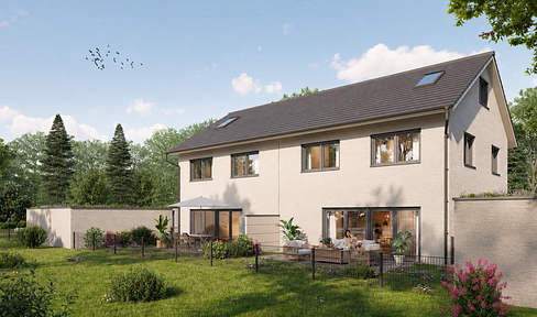 ANNOUNCEMENT: New construction of semi-detached houses in a quiet and central location in Ingolstadt.