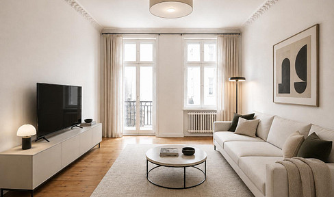 Attraktive Altbauwohnung mit Stuckverzierungen im Westfälischen Viertel