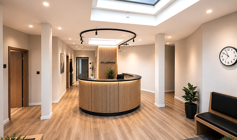 Attractive office or medical space available in Stollberg, Erzgebirge region.