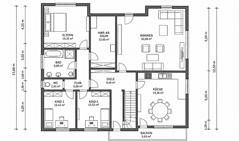 Dream apartment for sale in a quiet, scenic location in Neustadt-Erlach.