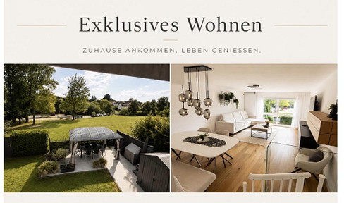 2 apartments with a house-like feel, featuring a garden, a double garage, and approximately 168 square meters of living space.