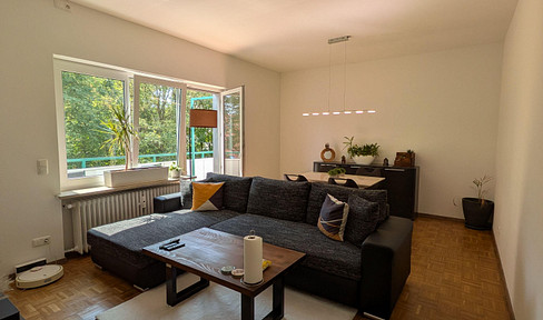 3-Zimmerwohnung in Alt-Moosach, 3 Minuten zur U3, im Grünen mit viel Sonne. Provisionsfrei!