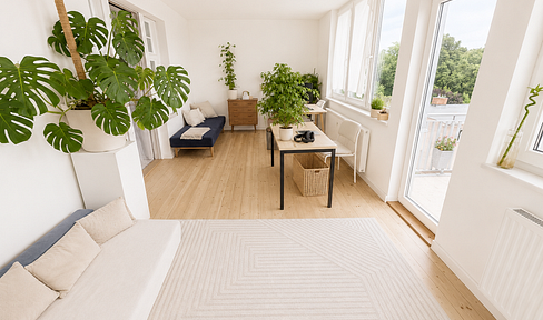 Sonnige 3-Zimmer-Wohnung im sanierten Altbau