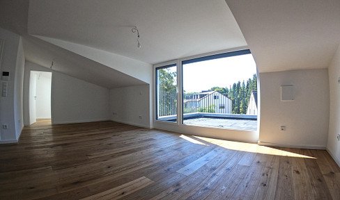 Hochwertige Neubauwohnung mit Dachgeschossflair ab sofort!