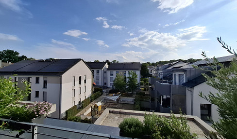 Central penthouse apartment in Waiblingen with a large rooftop terrace.