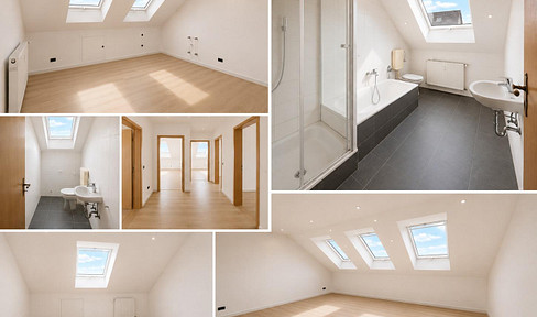Spacious 4-room apartment (approx. 95 sqm) located in the center of Rödermark.