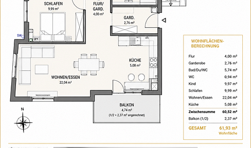 3-Zimmer-Neubauwohnung mit Küche S-Bahn direkt gegenüber  sofort verfügbar