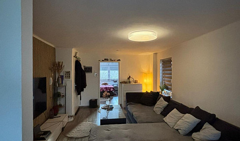 Renovated 2-room apartment with kitchen and bathroom.