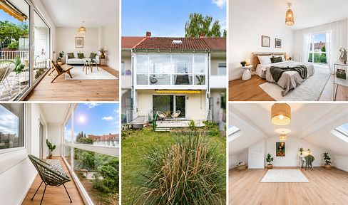 Newly renovated family home with 5 rooms and a garden, located in Bremen-Vegesack.