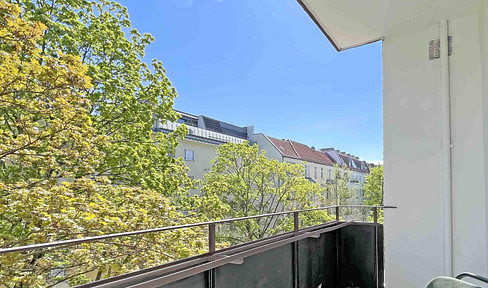 Wohnen am Ludwigkirchplatz: Erstbezug mit Balkon, provisionsfrei