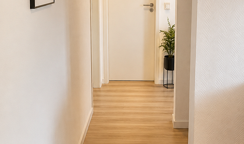 Moderne 4-Zimmer-Wohnung mit großem Südwestbalkon – 85 m² – umfassend saniert