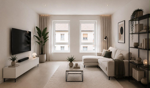 Exclusive, fully furnished 2-room apartment – First occupancy in a new building in 2026.