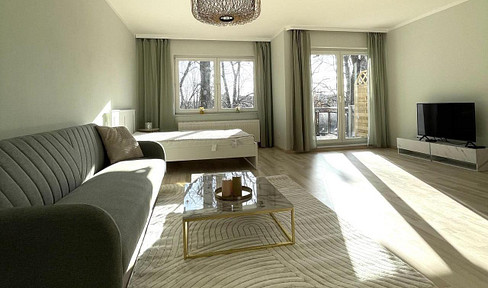 Furnished apartment for short-term rental near Leipzig.