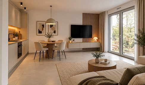 Moderne 2-Zimmer-Neubauwohnung im Herzen von Erlensee – hochwertig, ruhig und komfortabel