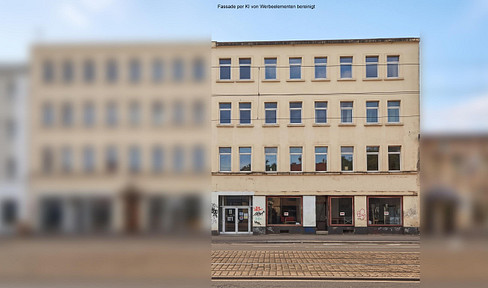 Historic multi-family building with development potential in Leipzig-Gohlis.