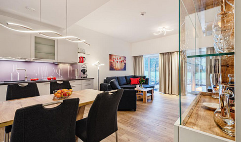 Modernisierte Ferienwohnung in Prora, 100 m zur Ostsee, zwei Terrassen -provisionsfrei-