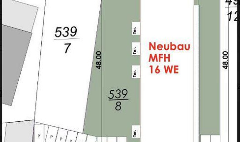 Building plot with plans for 16 apartments! A unique opportunity!