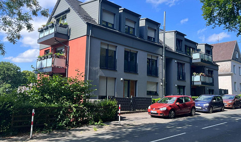 Barrierefreie 3-Zimmer-Wohnung in zentraler Lage mit Balkon und Blick ins Grüne