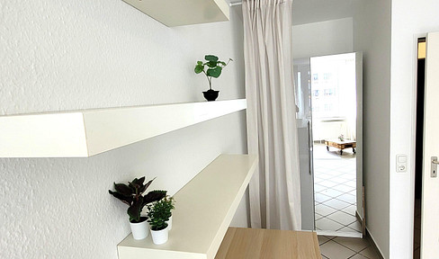 zentrales Apartment löffelfertig für Pendler / Studenten inkl. Strom u. Internet (TG-Wohnung)
