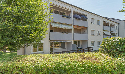 Schnäppchen machen, wenn andere in den Urlaub fahren - sanierte 3,5-Zi-Wohnung mit Balkon
