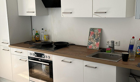 Bed in a furnished shared room within a renovated 4-person shared apartment, with a balcony!