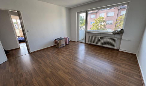 Lichtdurchflutete 2-Zimmer-Wohnung mit zwei Balkonen