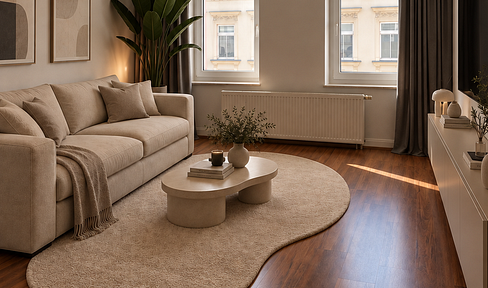 Helle 3-Zimmer-Wohnung Leipzig Zentrum Nord