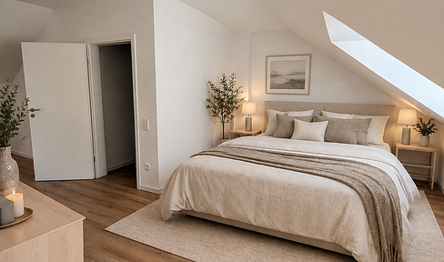 Renovated semi-detached house with garage and terrace – Stieghorst.