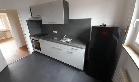 Renovated 4-room apartment with a new built-in kitchen in Visselhövede.