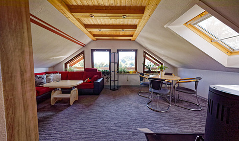 3-room apartment in a rural, idyllic setting.
