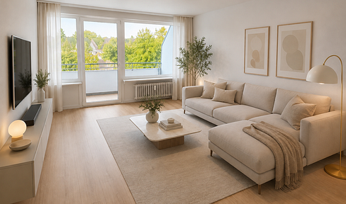 5% Rendite - Renovierte 2-Zimmer Wohnung mit TG Stellplatz als Kapitalanlage oder für Eigennutzer