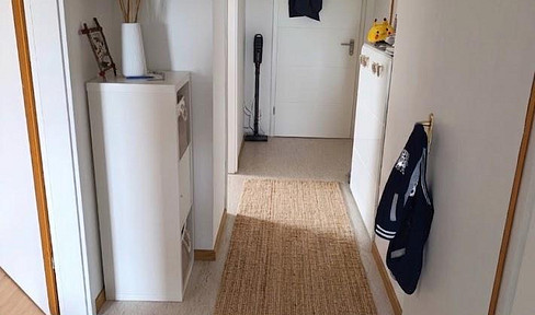 Unique opportunity: Spacious attic apartment suitable for multi-generational living or a combination of living and working spaces.