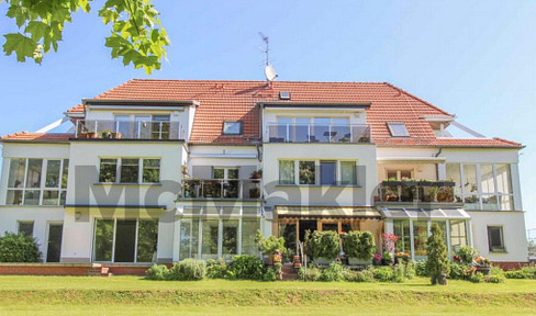 Großzügige 3-Zimmer-Wohnung im EG mit Wintergarten, Terrasse und TG-Stellplatz in Mehrow