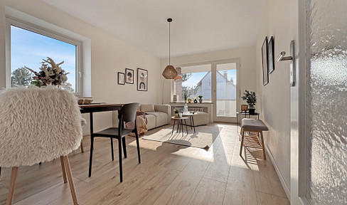 **No fees** Sunny 2-room apartment with parking space and balcony.